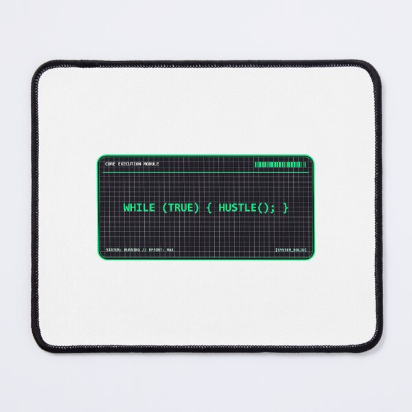 Artikelvorschau, Während True Hustle Code Repeat Emblem entworfen und verkauft von Mohammed-Aydan.