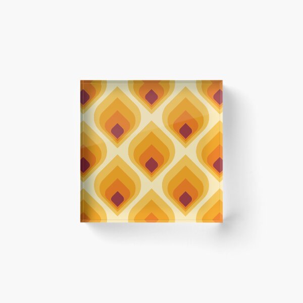 Item preview, Retro Geometric Pattern - Warm　 designed and sold by Ama Zuan.