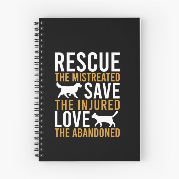 Item preview, Restue The Mistreated, Save The Injured, Love The Abandoned - Animal Rescue Gift designed and sold by malicaferrha.