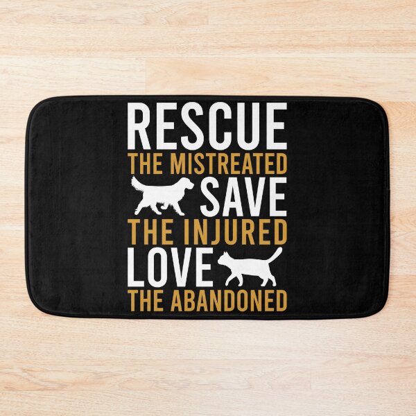 Item preview, Restue The Mistreated, Save The Injured, Love The Abandoned - Animal Rescue Gift designed and sold by malicaferrha.