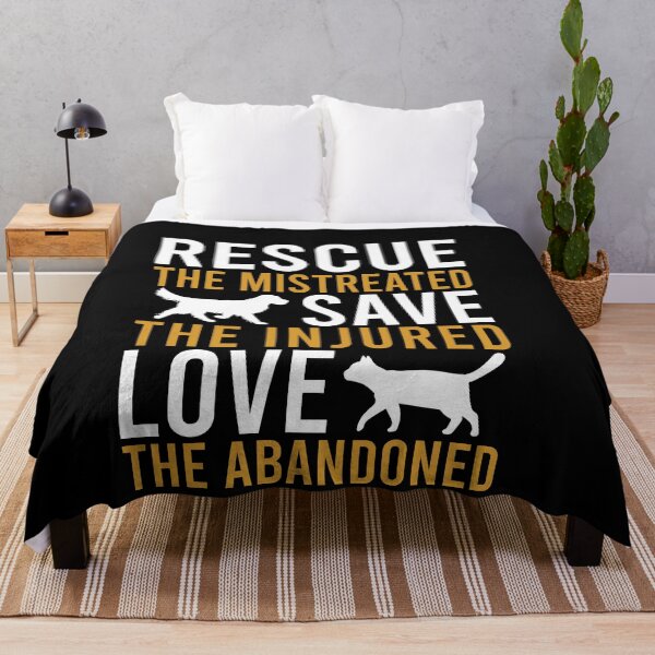Item preview, Restue The Mistreated, Save The Injured, Love The Abandoned - Animal Rescue Gift designed and sold by malicaferrha.