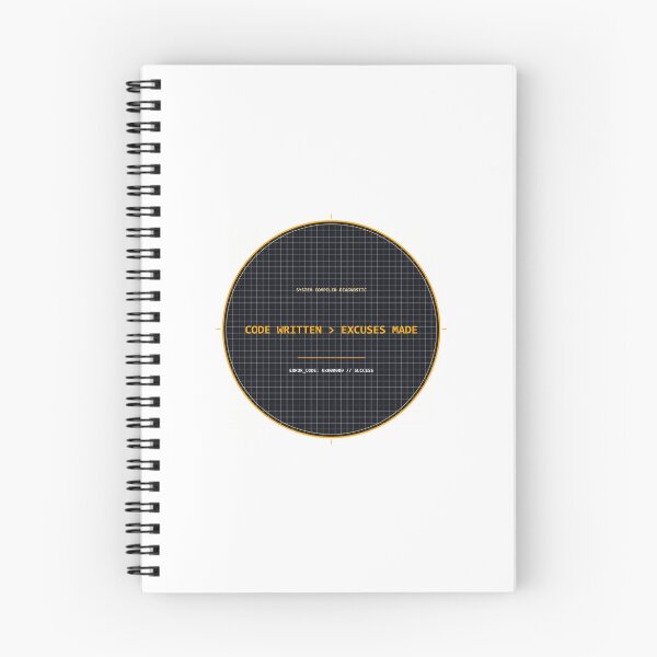 Item preview, No Excuses Stack Trace Badge Label designed and sold by Mohammed-Aydan.