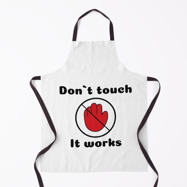 Item preview, Don't Touch It Works | Funny Programmer & Developer Quote designed and sold by Mammoths.