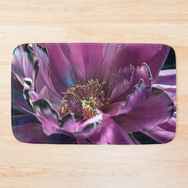 Item preview, Iridescent Cyberpunk Neon Peony Flower designed and sold by Apex_Visuals.