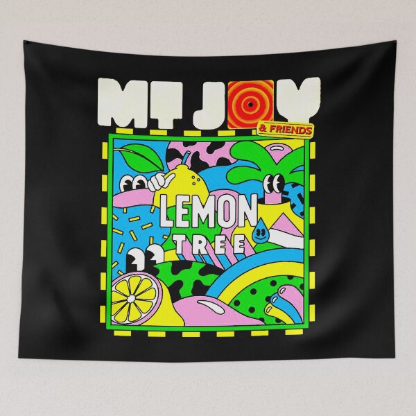 Item preview, White Typography Psychedelic Rock designed and sold by DeadTired666.