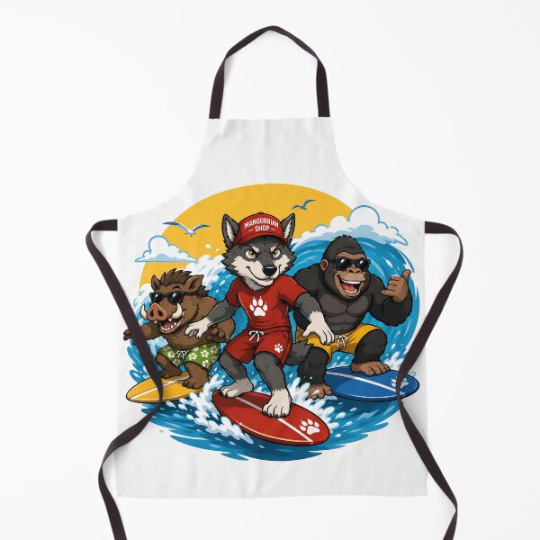Item preview, Surfing Crew: Wild Summer Vibes designed and sold by Mangurrian Shop.