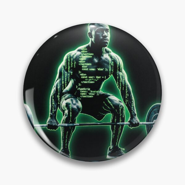 Item preview, Full Stack Power Lifter Fitness Developer designed and sold by BoluCreative.