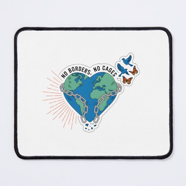 Item preview, Heart Earth Breaking Chains Freedom Birds Design designed and sold by DariaOltes.