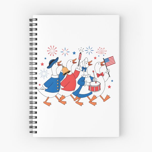 Item preview, Patriotic Ducks Parade Fourth of July Fireworks designed and sold by DariaOltes.