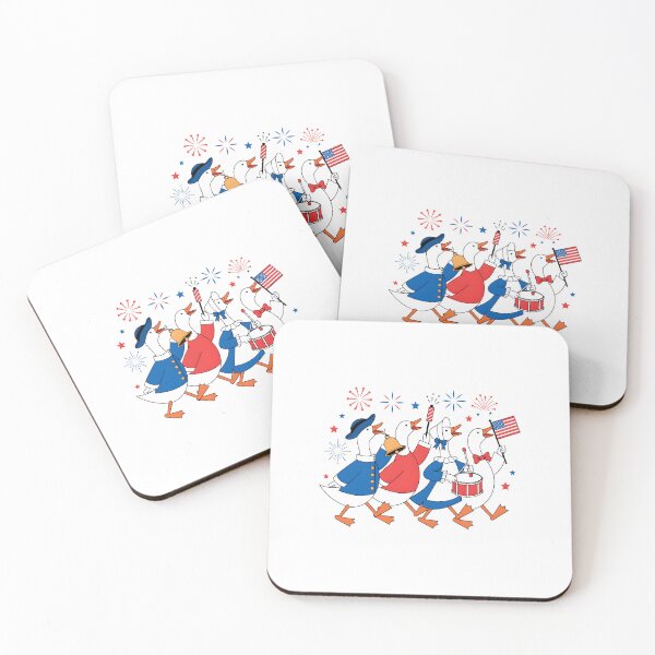 Item preview, Patriotic Ducks Parade Fourth of July Fireworks designed and sold by DariaOltes.