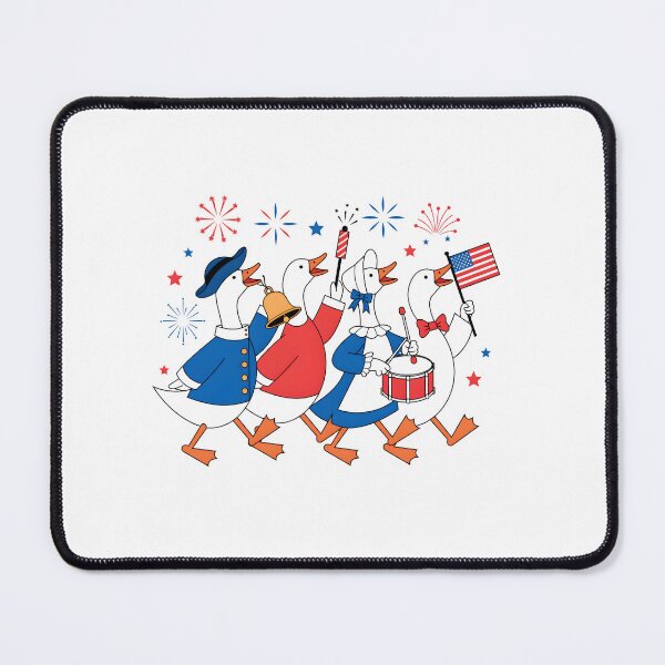 Item preview, Patriotic Ducks Parade Fourth of July Fireworks designed and sold by DariaOltes.