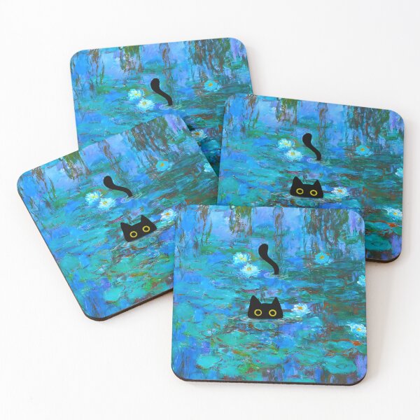 Item preview, cat monet designed and sold by PurrfectHome.