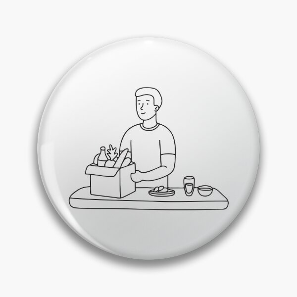 Item preview, Groceries Unpacked on Kitchen Counter designed and sold by rasagamastore.