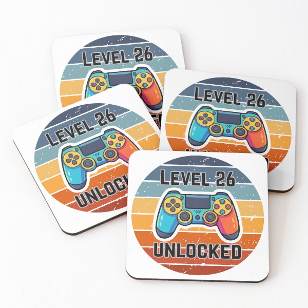 Item preview, Retro Gamer - Level 26 Unlocked designed and sold by MayaCordalia.