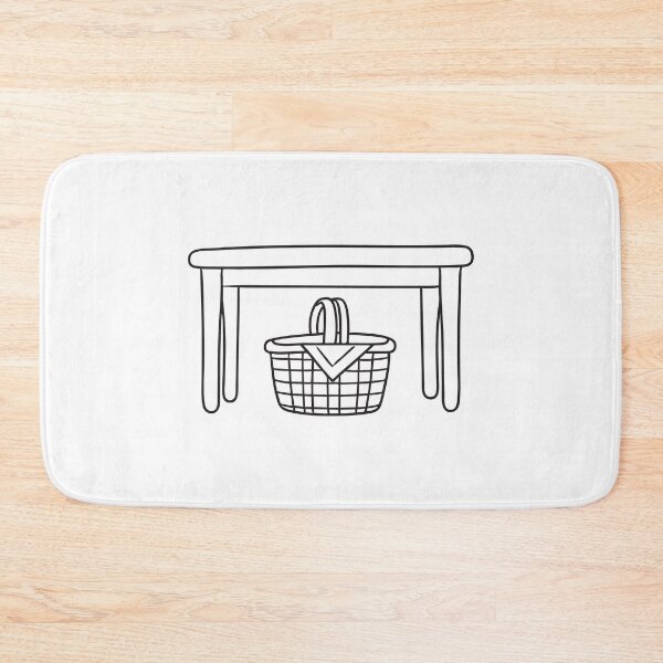Item preview, Picnic Basket Under Table designed and sold by rasagamastore.