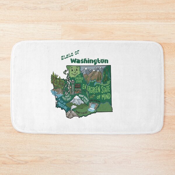 Item preview, Washington State of Mind designed and sold by 5PointsDigital.