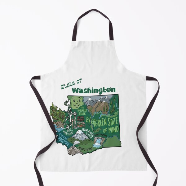 Item preview, Washington State of Mind designed and sold by 5PointsDigital.