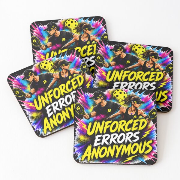 Item preview, Unforced Error Anonymous Pickleball Shirt – Funny Trash Talk Gift for Competitive Players designed and sold by Surrealtrends.