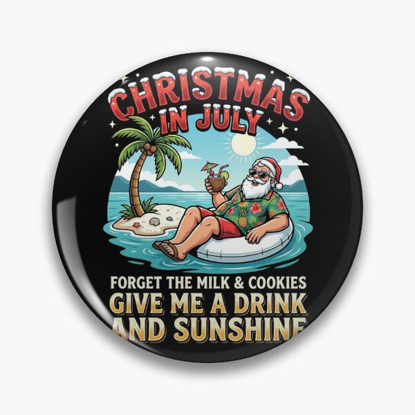 Item preview, Give Me A Drink And Sunshine Christmas In July Shirt designed and sold by TeNovaStudio.
