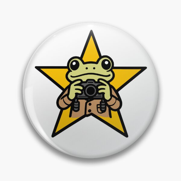 Item preview, Cute Frog Photographer | Kawaii Camera Lover designed and sold by kstheladesigns.