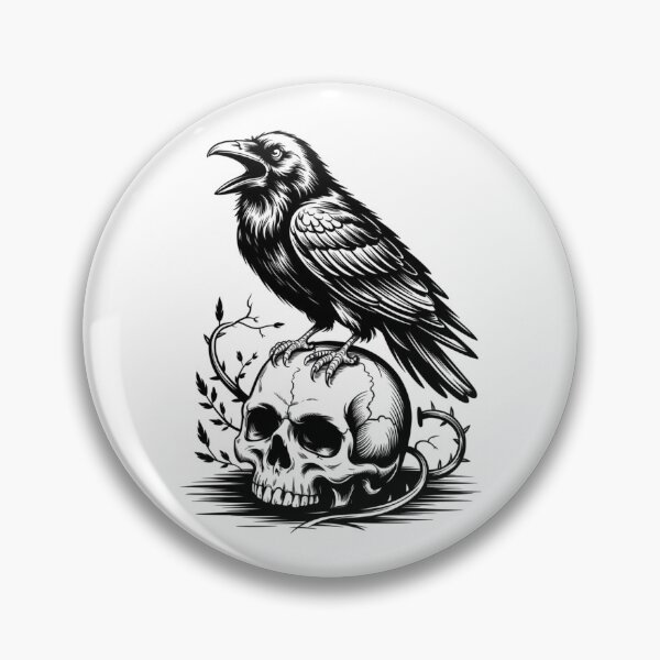 Item preview, SKULL & CROW designed and sold by PGAart.