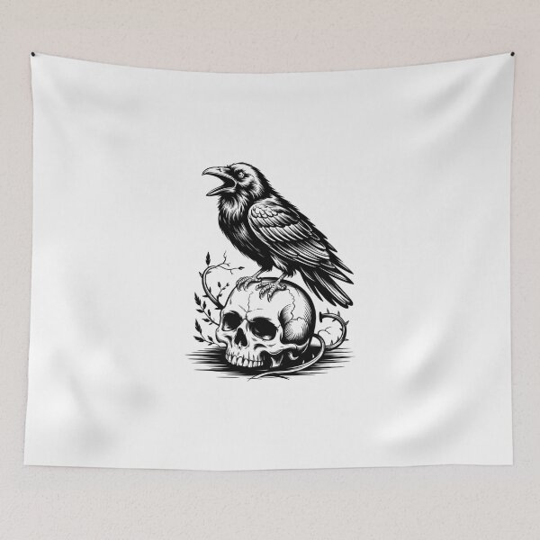 Item preview, SKULL & CROW designed and sold by PGAart.