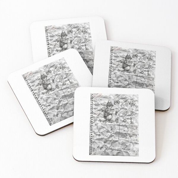 Item preview, Operation Acorn: Squirrel Mission Notebook designed and sold by SecretSquirrellDesigns.