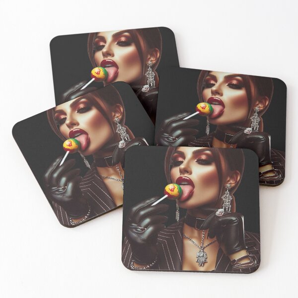 Item preview, Goth Luxe Handprint Candy Portrait designed and sold by Voodoo Store Paranormal Collections.