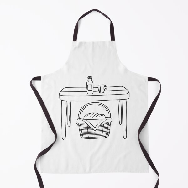 Item preview, Picnic Basket Beneath Table designed and sold by rasagamastore.
