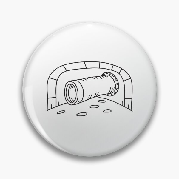 Item preview, Pipe Through Underground Tunnel designed and sold by rasagamastore.