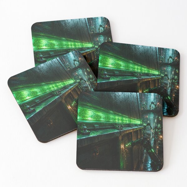 Item preview, Toxic Pulse of the Cybermetropolis designed and sold by kdhill.