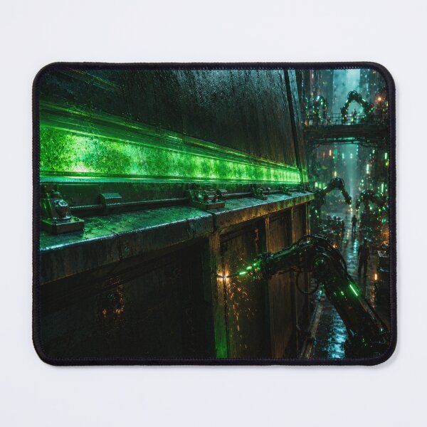 Item preview, Toxic Pulse of the Cybermetropolis designed and sold by kdhill.