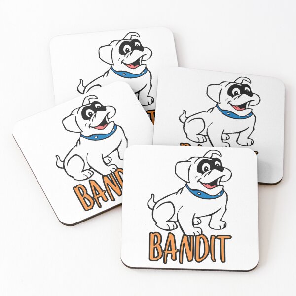 Item preview, Masked White Dog Portrait designed and sold by G-O-T-O.