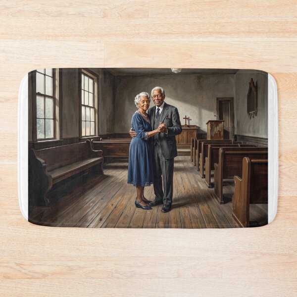 Item preview, Senior African American Portrait designed and sold by Home Decor Art.