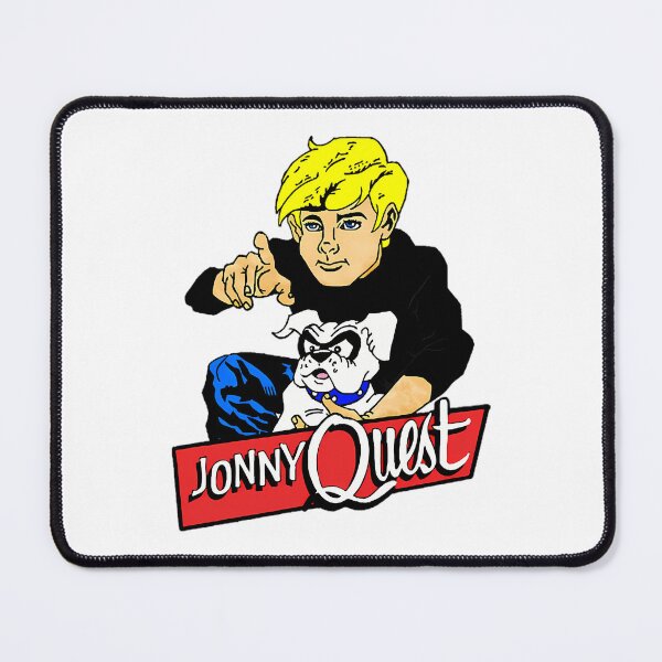 Item preview, Blonde Boy Pointing With Loyal Masked Dog designed and sold by G-O-T-O.
