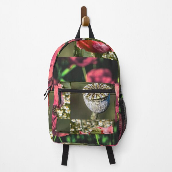 Item preview, Poppy Flower Botanical Pattern designed and sold by JurateArt-DK.