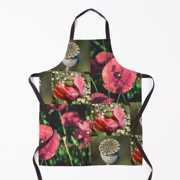 Item preview, Poppy Flower Botanical Pattern designed and sold by JurateArt-DK.
