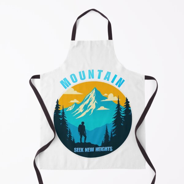 Item preview, Hiker, seek new heights, mountain adventure designed and sold by YEMIDELDESIGNS.