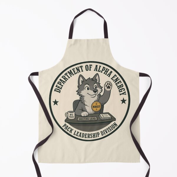 Item preview, Department Of Alpha Energy Wolf Manager Vector Art designed and sold by AbderraimArt.