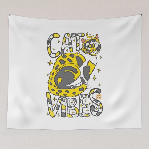 Item preview, Kitty Cat Vibes n°2 designed and sold by Colmeia de Ideias.