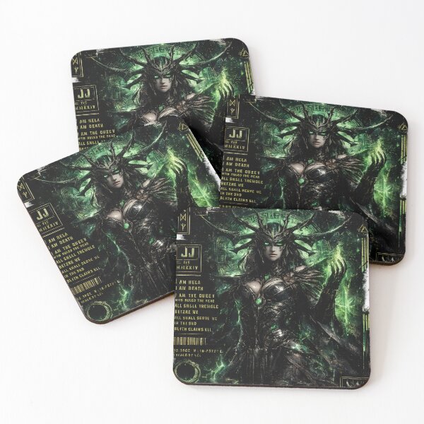 Item preview, Hela Queen of the Dead Norse Goddess Streetwear Design designed and sold by RandomArtsByJo.