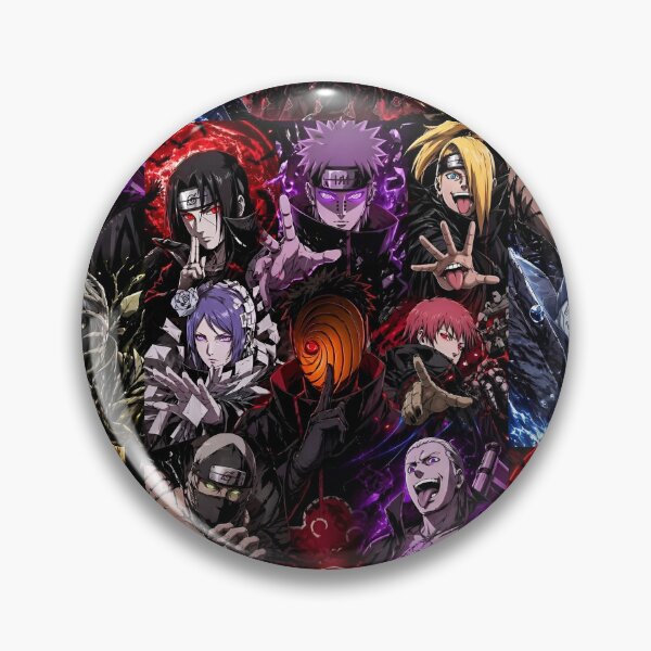 Item preview, Legendary Rogue Ninja Collective | Dark Anime Villains Aesthetic Poster designed and sold by Dyan4.