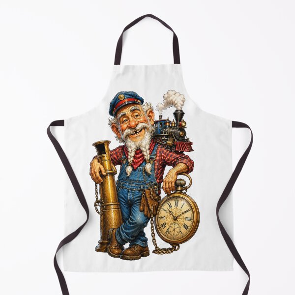 Item preview, Funny Train Engineer designed and sold by AlexLineArt.