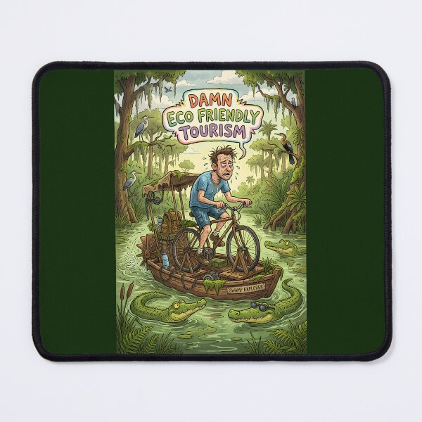 Item preview, Tourist Complaining about Eco Friendly Tourism designed and sold by Museum Of Non-Existing Art.