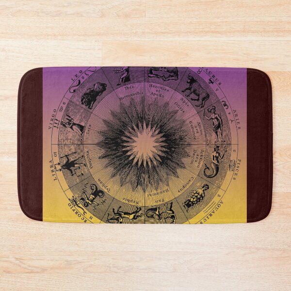 Item preview, Vintage Zodiac Wheel Asrology Constellation Art designed and sold by oxananemyrovska.