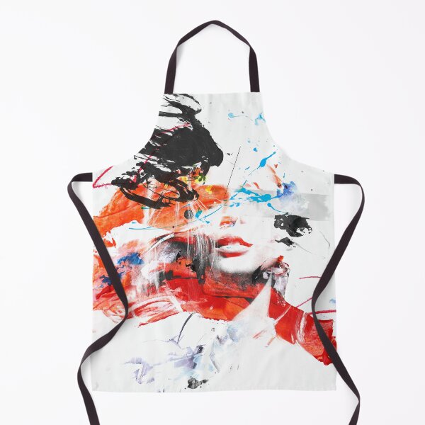 Item preview, Grunge paint splash portrait designed and sold by ZebEddy.
