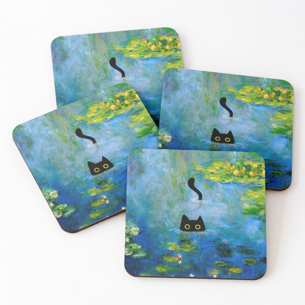 Item preview, cat monet designed and sold by PurrfectHome.