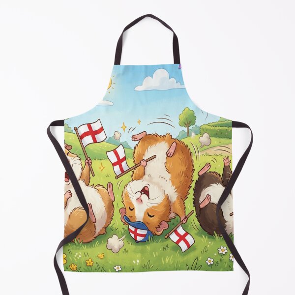 Item preview, 3 Guinea Pigs supporting the England Football Team designed and sold by Barbara Burgess.