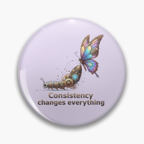 Item preview, Consistency Changes Everything Steampunk Butterfly designed and sold by Exquisite Design Studio „Paculówka”.