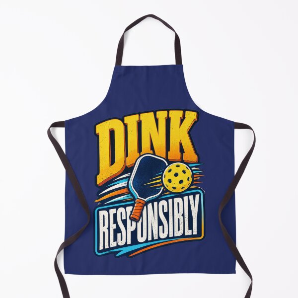 Item preview, Dink Responsibly Funny Retro Pickleball Sport designed and sold by Mr Lee.